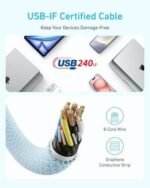 Anker Zolo 240 watt(usb c to usB c) - Image 7