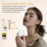 QCY MeloBuds Pro HT08 ANC LDAC Hi-Res - Image 3