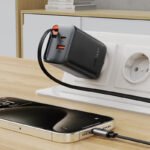 Fast Wall Charger A111 PD67W (USB-A + USB-C + USB-C cable) - Image 3