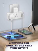 LDNIO SC2311 20W 3-Port USB Charger Extension Power Strip - Image 2