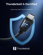 Anker Prime Thunderbolt 5  Data Cable (1m, 80Gbps,240W0 - Image 2