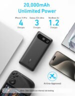 Anker A1383 87W 20000mAh Power Bank Built In Cable - Image 4