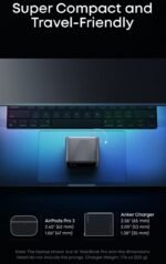 Anker Prime Charger (160W, 3 Ports, Smart Display) - Image 4