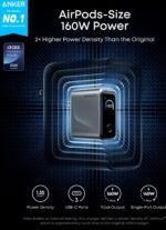 Anker Prime Charger (160W, 3 Ports, Smart Display) - Image 3