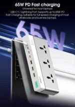 LDNIO SC3 GaN 100W PD Desktop Power Strip (10-in-1) Multi-Sockets - Image 2