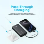 Anker Zolo 10000mAh 22.5W Power Bank with Built-in USB-C Cable - Image 3