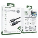 Charging Data Cable C15-03 USB-C to USB-C 60W - Image 4
