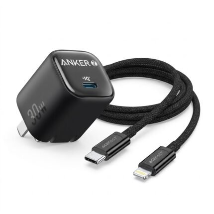 Anker Zolo 30W PD Charger & ACEFAST C34-01 Zinc Alloy Cable (CN)
